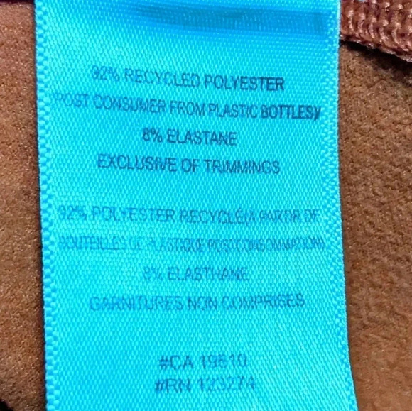 Lole Women's 1/4 Zip Long Sleeve Size Medium Paprika Orange Reflective Athletic - Picture 9 of 10